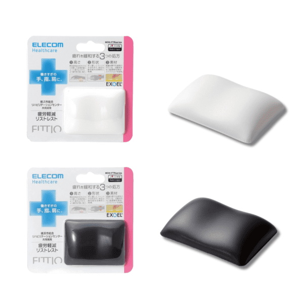 ELECOM - 日本製 FITTIO 人體工學 迷你滑鼠墊 | 護腕墊 Mouse Pad