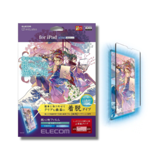 ELECOM - 【裝脫式-上質紙】日本製紙 繪質感保護貼 (上質紙）iPad 2022 第10世代