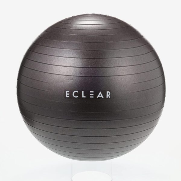 ELECOM - ECLEAR SPORTS 瑜珈球 (55 cm) -黑色 - Image 3