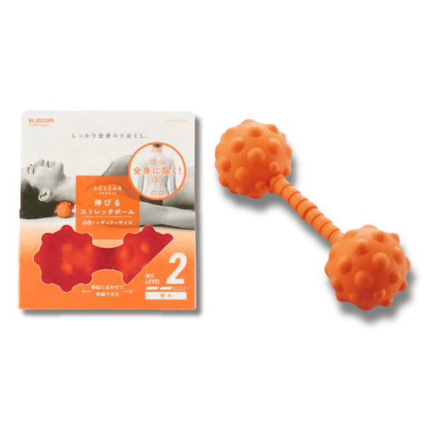 ELECOM – 台灣製 Eclear Sports 舒壓花生按摩球(進階深層) -Level 2｜肌肉放鬆筋膜球