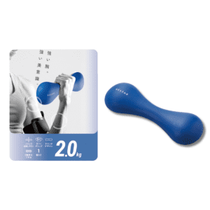ELECOM - 日本 ECLEAR SPORTS 迷你啞鈴【2kg -深藍色】 (1個入)