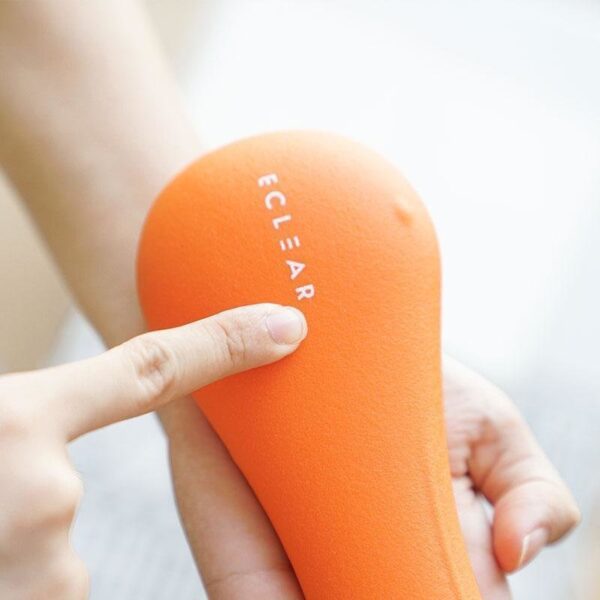 ELECOM - 日本 ECLEAR SPORTS 迷你啞鈴【1.5kg -橙色】(1個入) - Image 5