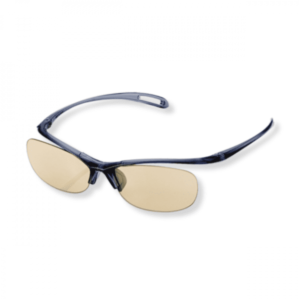 ELECOM - 日本製 超輕無框抗藍光眼鏡-藍 (65%藍光Cut)｜PC GLASSES｜電腦手機防藍光｜防紫外線｜防飛沫傳播 - Image 3