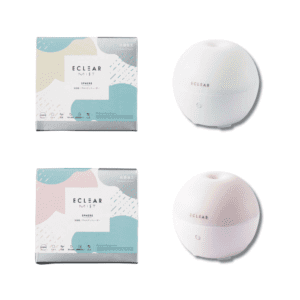 ELECOM - 日本品牌 三合一 香薰加濕器 超聲波振動霧化 USB