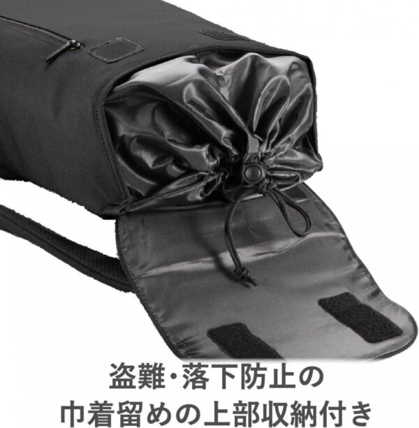 ELECOM - Normas休閒多功能相機收納後背包｜保護鏡頭收納｜背囊｜防潑水 - 黑 - Image 7