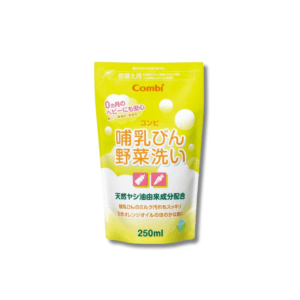 Combi - 奶瓶及蔬菜清洗液 (天然植物性)【補充裝-250ml】｜奶樽蔬果清潔｜天然椰子油｜柑橘油