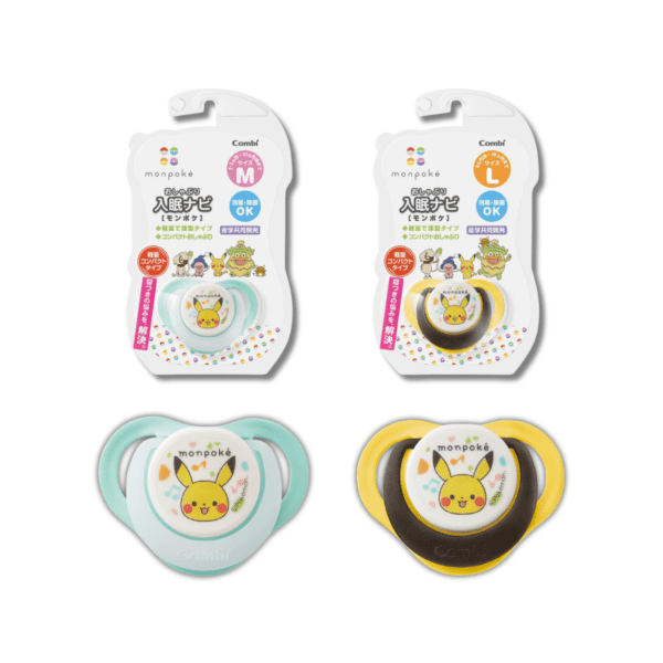 Combi - monpoke【比卡超】睡眠用安撫奶嘴 -M/L｜奶咀｜pokemon｜寵物小精靈