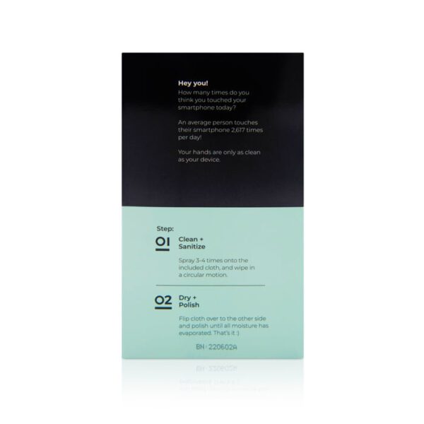 OVNU-電子專用佛手柑淨化除菌噴霧套裝｜精油消毒清潔噴霧（100ml）+ 專用抗菌毛巾（2條） - Image 4