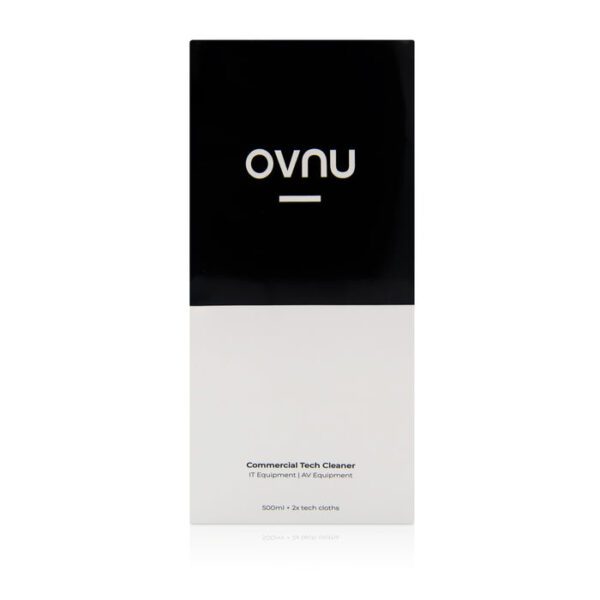 OVNU -電子專用全效消毒噴霧套裝【大】｜消毒清潔噴霧（500ml）＋ 專用抗菌毛巾（2條） - Image 3