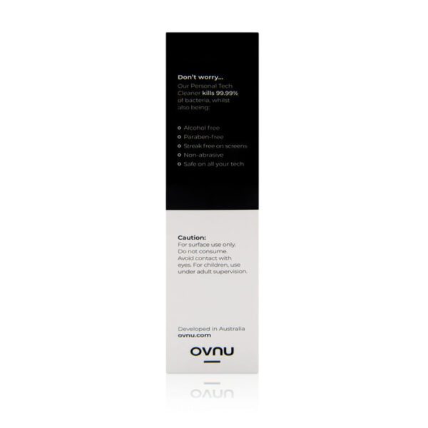 OVNU -電子專用全效消毒噴霧套裝【大】｜消毒清潔噴霧（500ml）＋ 專用抗菌毛巾（2條） - Image 6