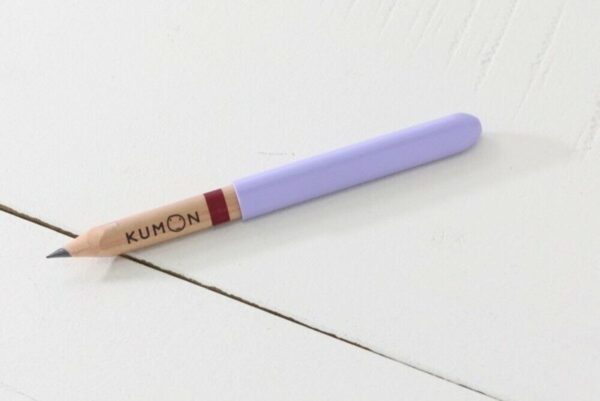 KUMON - 三角鉛筆專用加長筆套 - 3支裝 (3色) ｜日本製造｜輔助筆套｜鉛筆延長 - Image 6