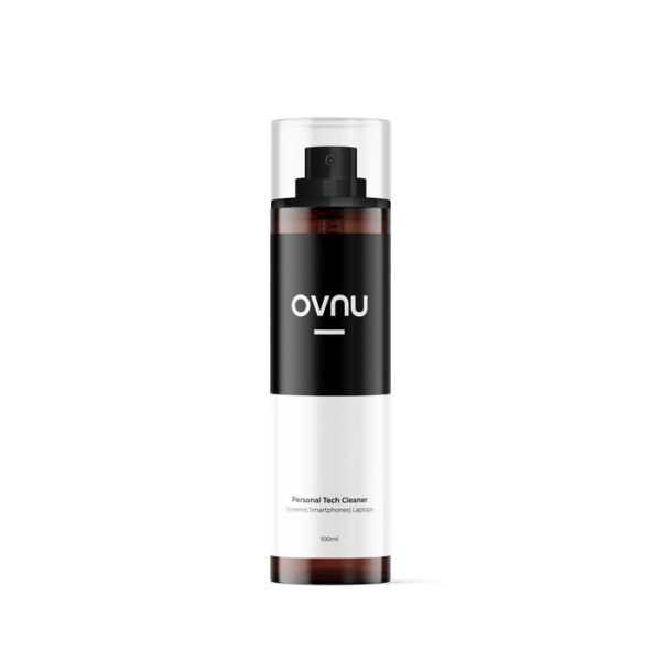 OVNU -電子專用便攜消毒噴霧套裝｜消毒清潔噴霧（100ml）＋ 專用抗菌毛巾（2條） - Image 5