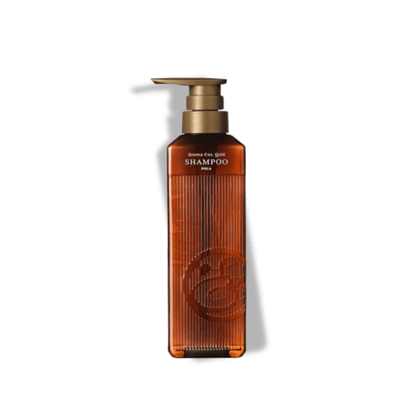 POLA - 日本化妝品品牌 Aroma Ess Gold天然洋甘菊洗髮露- 470ml(四種黃金精華)｜保濕修護｜不含矽靈｜無防腐劑
