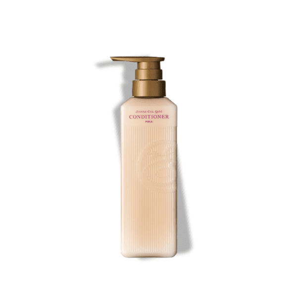POLA - 日本化妝品品牌 Aroma Ess Gold 天然洋甘菊護髮素 -470ml (四種黃金精華)｜保濕修護｜不含矽靈｜無防腐劑｜V420