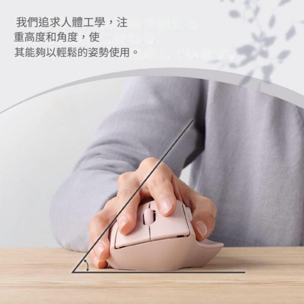 ELECOM - Shellpha 靜音藍芽人體工學5鍵滑鼠 ｜抗菌處理｜無線滑鼠｜容易清潔 - Image 9