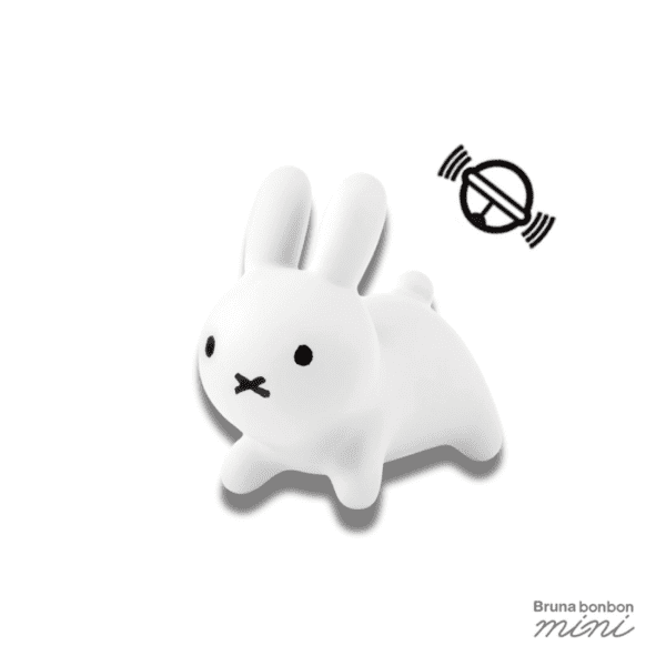 ides - Bruna Bonbon Mini Miffy 迷你充氣搖鈴玩具 - 白色