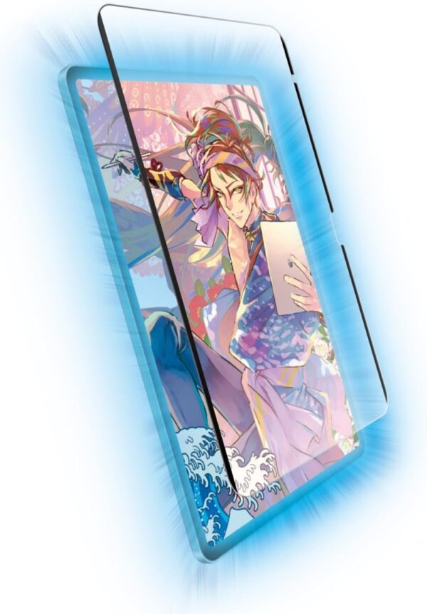 ELECOM - iPad Air 11/13吋可拆式紙繪質感保護貼【上質紙】-可拆卸｜2024｜iPad Air(M2)｜擬紙感｜繪圖畫畫｜日本製 - Image 3