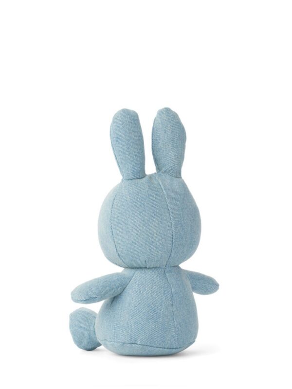 BON TON TOYS「Miffy / Snuffy」坐姿淺色水洗牛仔布公仔 - Image 4