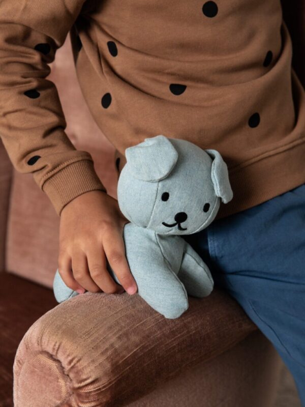 BON TON TOYS「Miffy / Snuffy」坐姿淺色水洗牛仔布公仔 - Image 11
