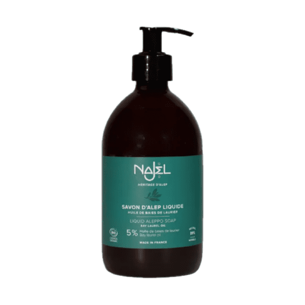 NAJEL 5%月桂油 有機阿勒坡皂液 500ml