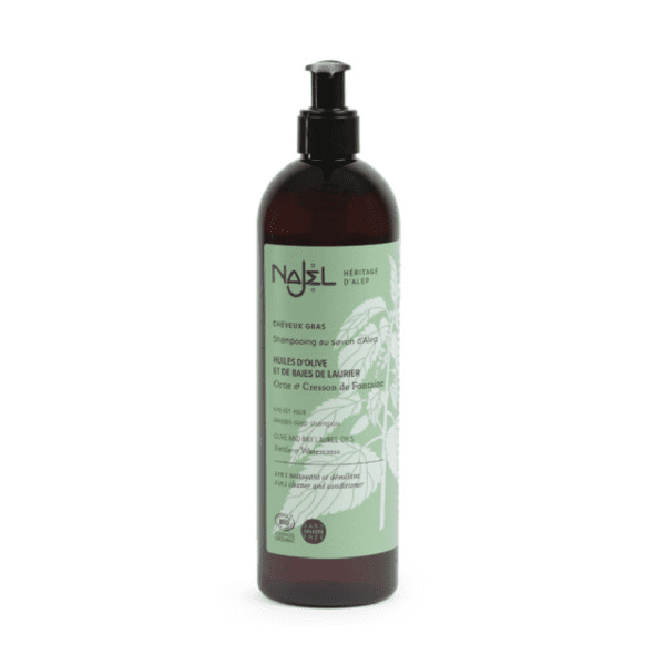 NAJEL 有機2合1阿勒坡護髮洗髮水 (油性髮質) 500ml