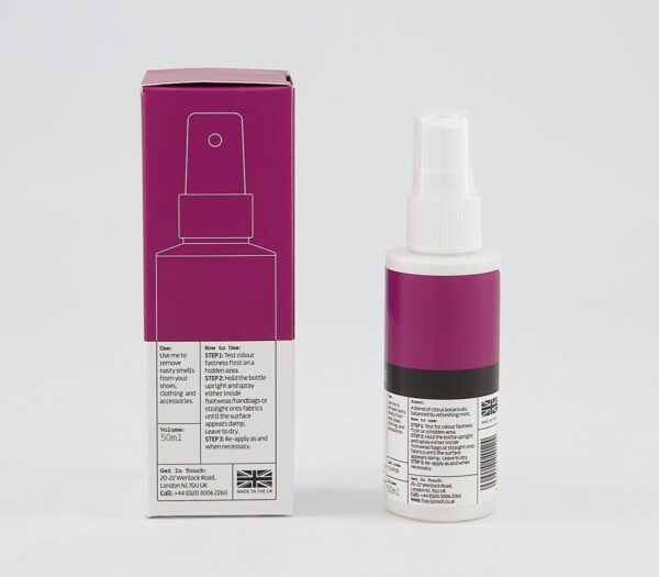 Liquiproof - Premium Freshener 英國製 多用途除臭殺菌清潔劑噴霧 50ML（適合所有布料類型 鞋履/衣服） - Image 3