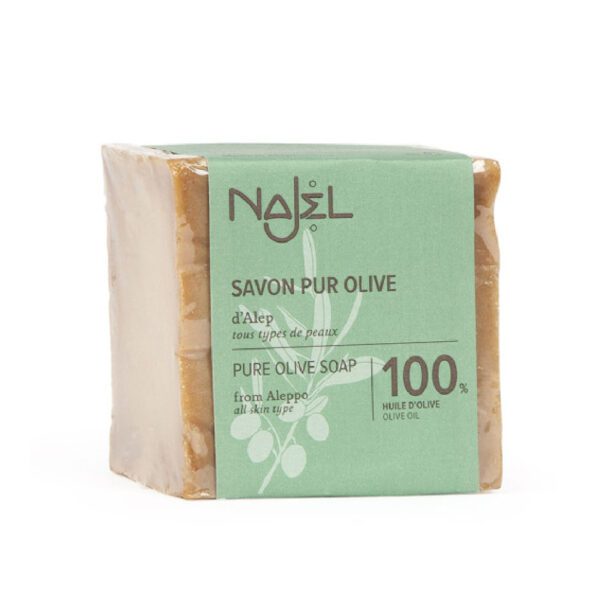 NAJEL 100%純橄欖油 阿勒坡手工古皂 200g (所有膚質適用)