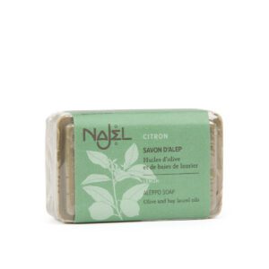 NAJEL 5%月桂油 檸檬精油 阿勒坡手工古皂 100g (所有膚質適用)