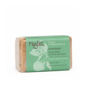 NAJEL 5%月桂油 有機橙花 阿勒坡手工古皂 100g (所有膚質適用)
