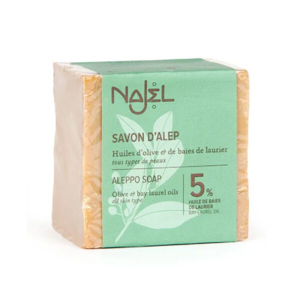 NAJEL 5%月桂油 阿勒坡手工古皂 200g (所有膚質適用)