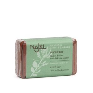NAJEL 5%月桂油 堅果油及火岩泥 阿勒坡手工古皂 100g (所有膚質適用)