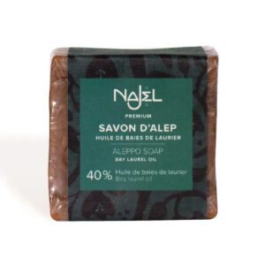 NAJEL 40%月桂油 阿勒坡手工古皂 185g (油性膚質適用)