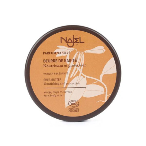Najel 有機乳木果 (雲呢拿味) 100g