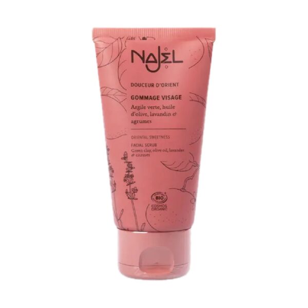 NAJEL 天然橄欖油面部磨砂膏 75ml