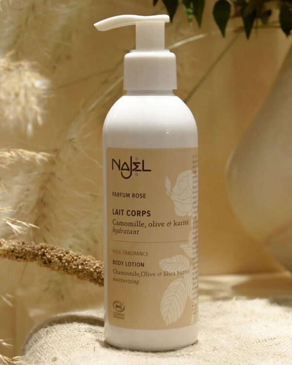 NAJEL 有機玫瑰花味身體乳液 200ml - Image 2