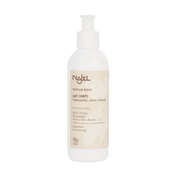 NAJEL 有機玫瑰花味身體乳液 200ml