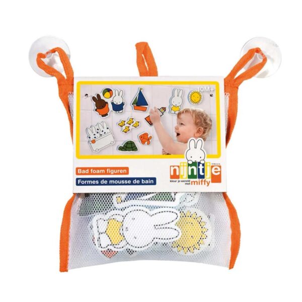 Bambolino Toys Nijntje Miffy 嬰幼兒泡泡浴玩具 9件裝 (適合 10 個月以上的兒童) - Image 3