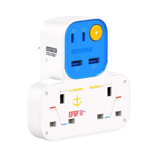 Momax 1-Charge Work Flow USB + 2口T型插座 - Image 6