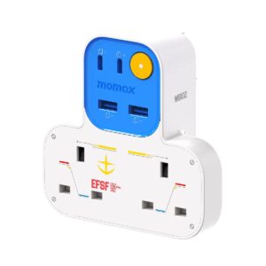Momax 1-Charge Work Flow USB + 2口T型插座