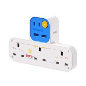 Momax 1-Charge Work Flow USB + 3口T型插座
