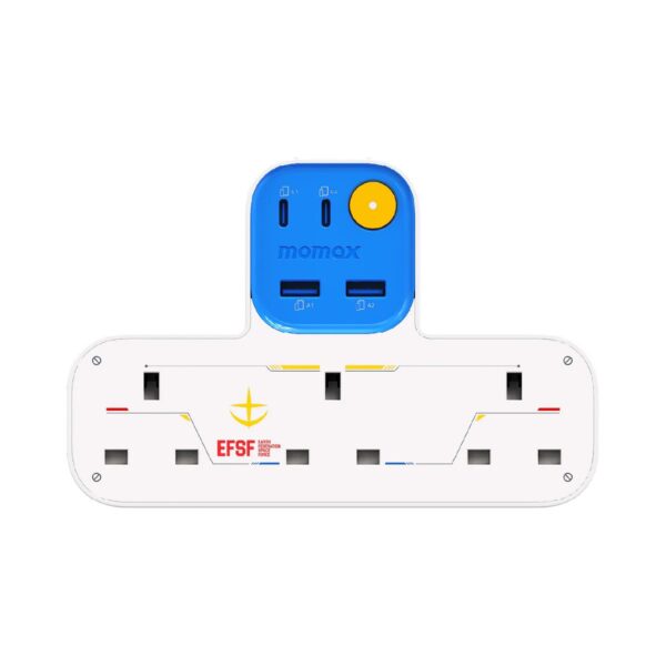 Momax 1-Charge Work Flow USB + 3口T型插座 - Image 6