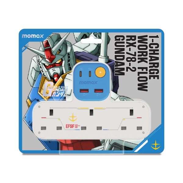 Momax 1-Charge Work Flow USB + 3口T型插座 - Image 8
