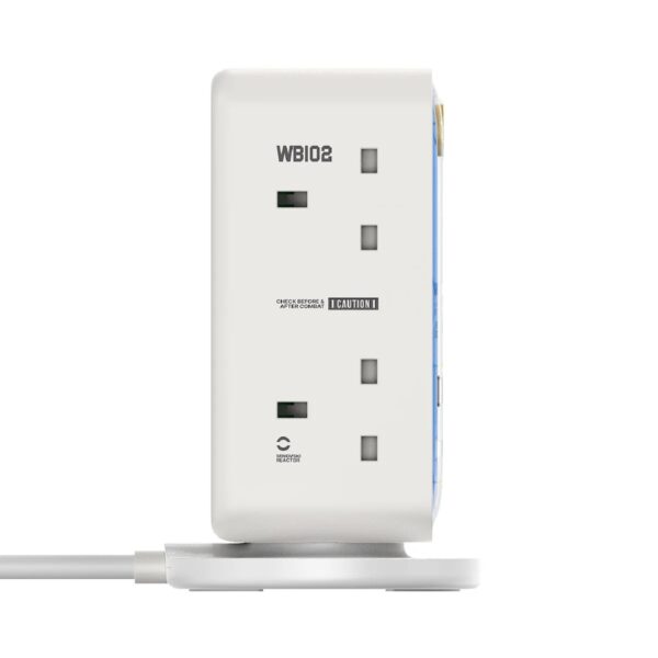 Momax 1-Charge Work-Flow 6 插座數位顯示電源盒 (附 35W USB GaN 快速充電) - Image 6